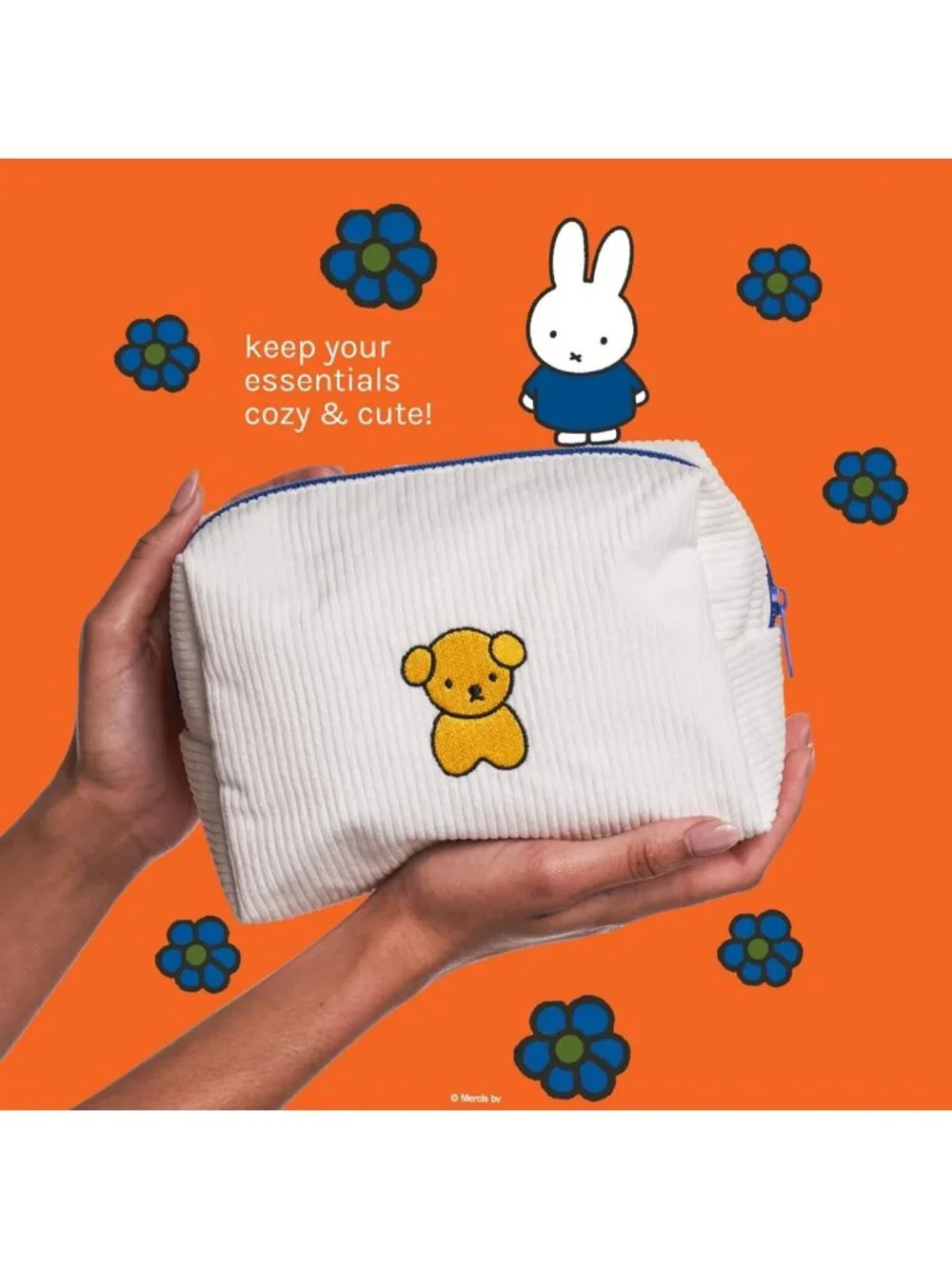 Cute Travel Makeup Bag, Spacious Zipper Pouch, Durable Lightweight Cosmetic